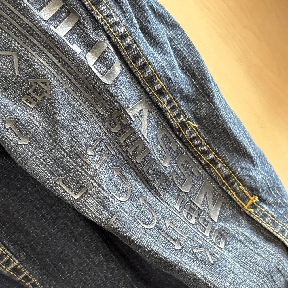 Vtg U.S. Polo Assn. XXL Denim Jacket Embroidered Logo Classic Blue Jean Trucker